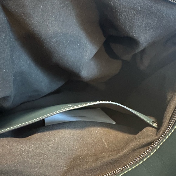 Isabel MARANT green leather clutch - Picture 3 of 5